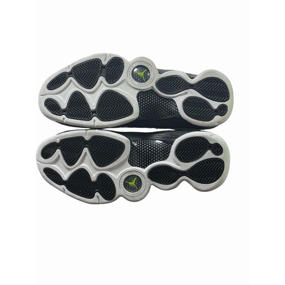 NIKE JORDAN JUMPMAN TEAM II SIZE 9.5( 819175 -102 ) WHITE / VOLT-BLACK-WOLF GREY - Picture 3 of 7